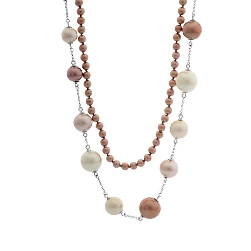 NECKLACE NECKLACE MISAKI WOMAN QCRNTERRAMULT (40CM+37CM )